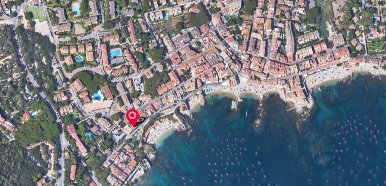 Precioso Apartamento Reformado En 1Ra Linea De Mar Sin Vistas Calella De Palafrugell Kültér fotó